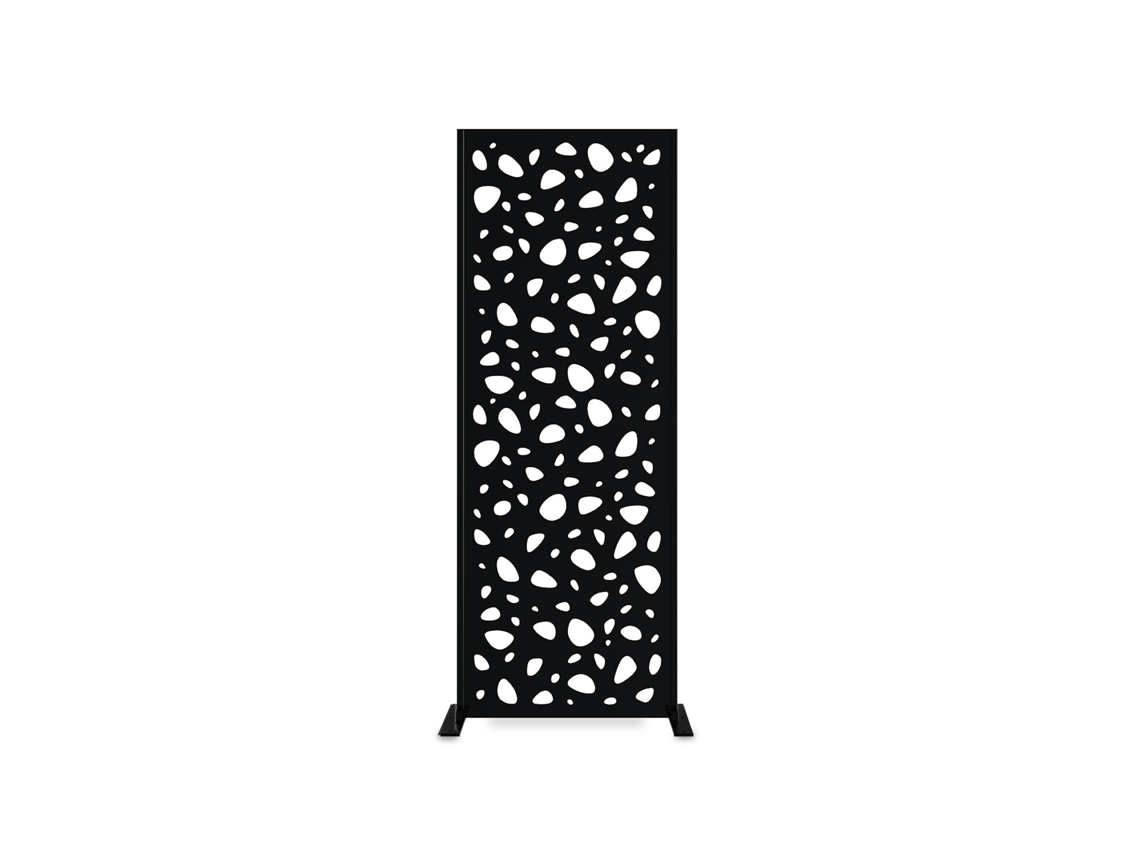 Panel decorativo SUNNY negro H.160cm estampado completo