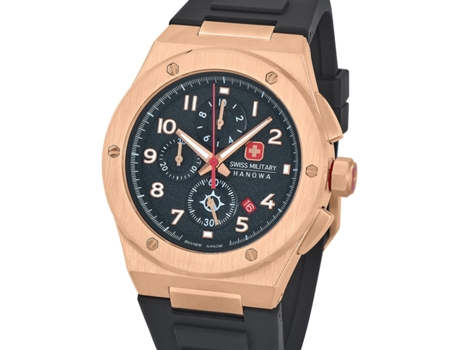 Reloj para Hombre Negro Silicona Smwgo2102010 SWISS MILITARY HANOWA