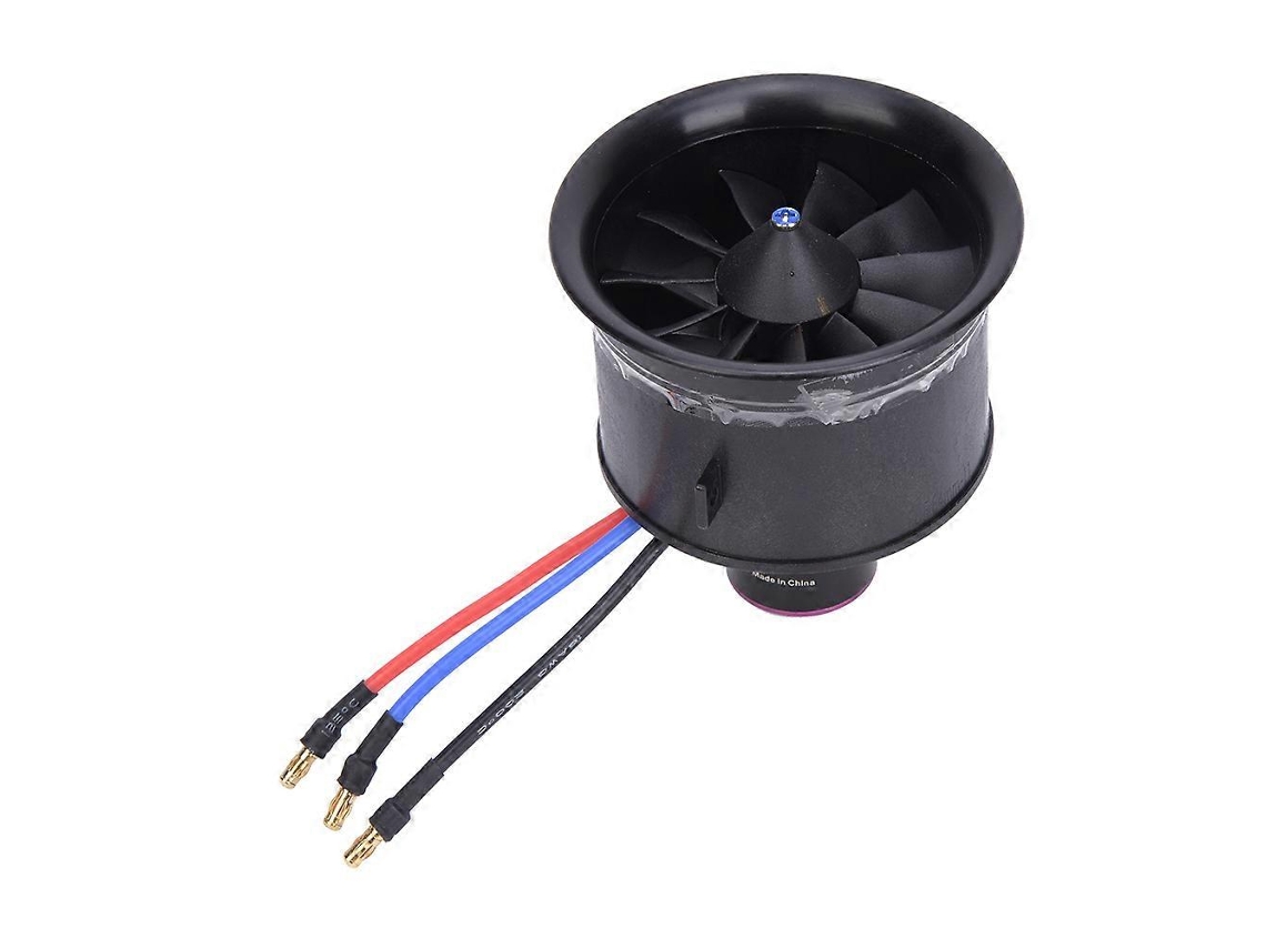 Ventilador RC Zpshyd de 64 mm y 11 aspas con motor sin escobillas Kv3900 3s Edfvayotoy
