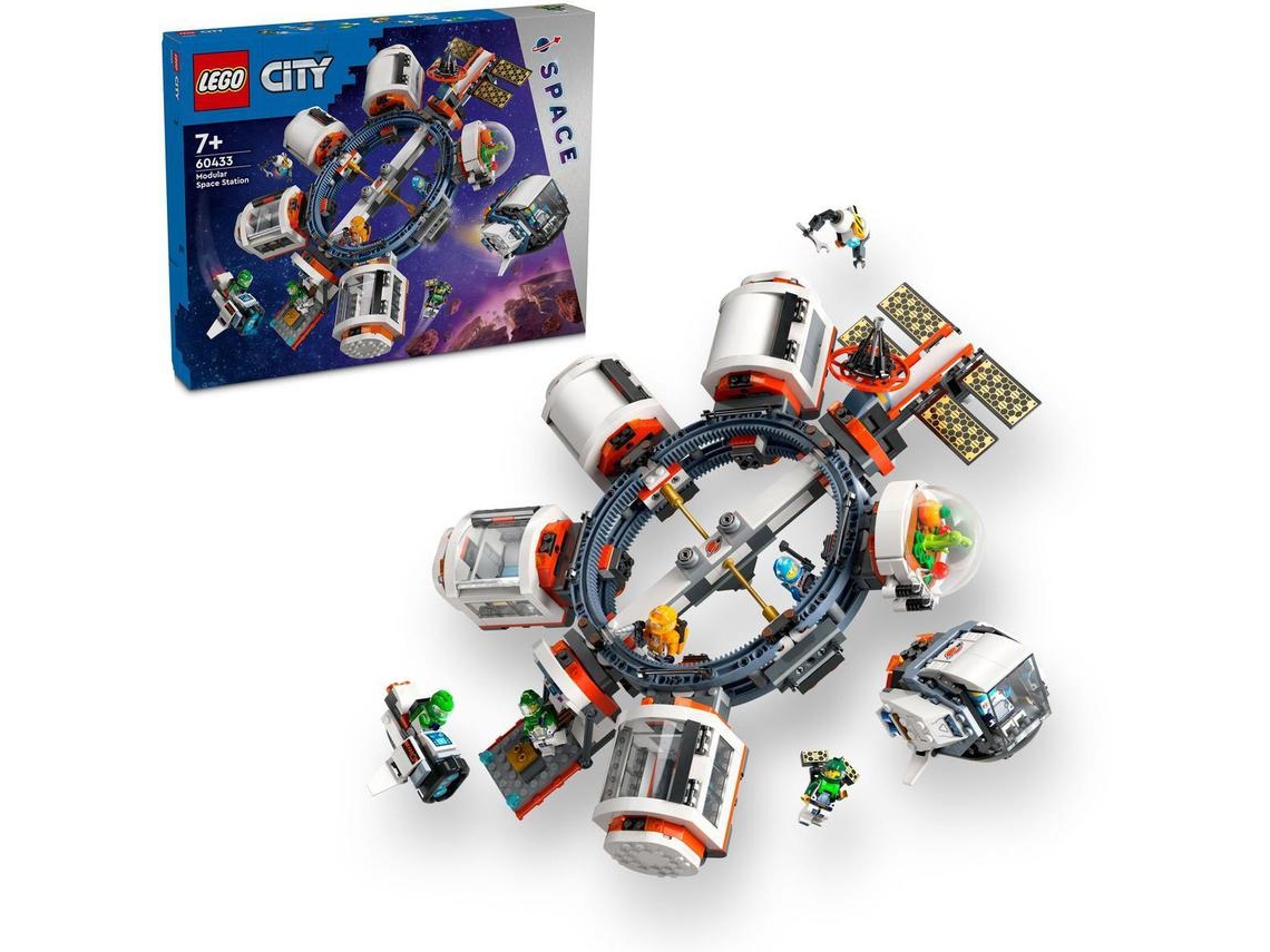 LEGO City: Estação Espacial Modular – Kit de construção de brinquedo (1097 peças)