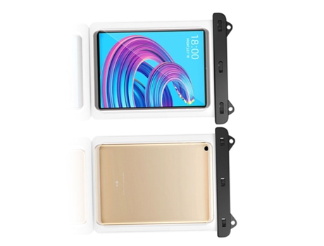 Funda impermeable para tableta para iPad de 12 pulgadas Transparente