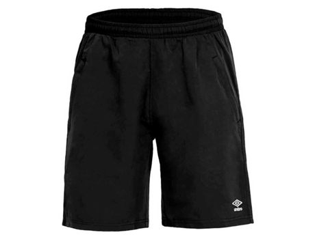 Pantalones para Hombre UMBRO Torch Negro para Fútbol (14 Años)