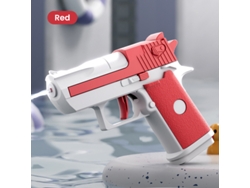 Mini pistola de agua no eléctrica MDUG para playa, ideal para niños y niñas (roja)