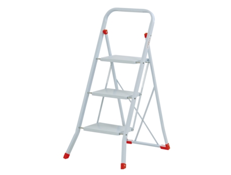 Gierre-B0060-Mini escalera básica de acero Sempreutile (3 peldaños)