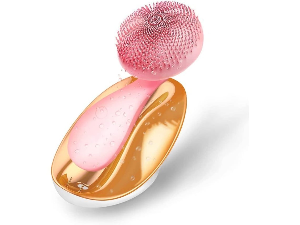 Cepillo De Limpieza Facial De Silicona, Recargable, 4 Modos, Resistente Al Agua, Ergonómico