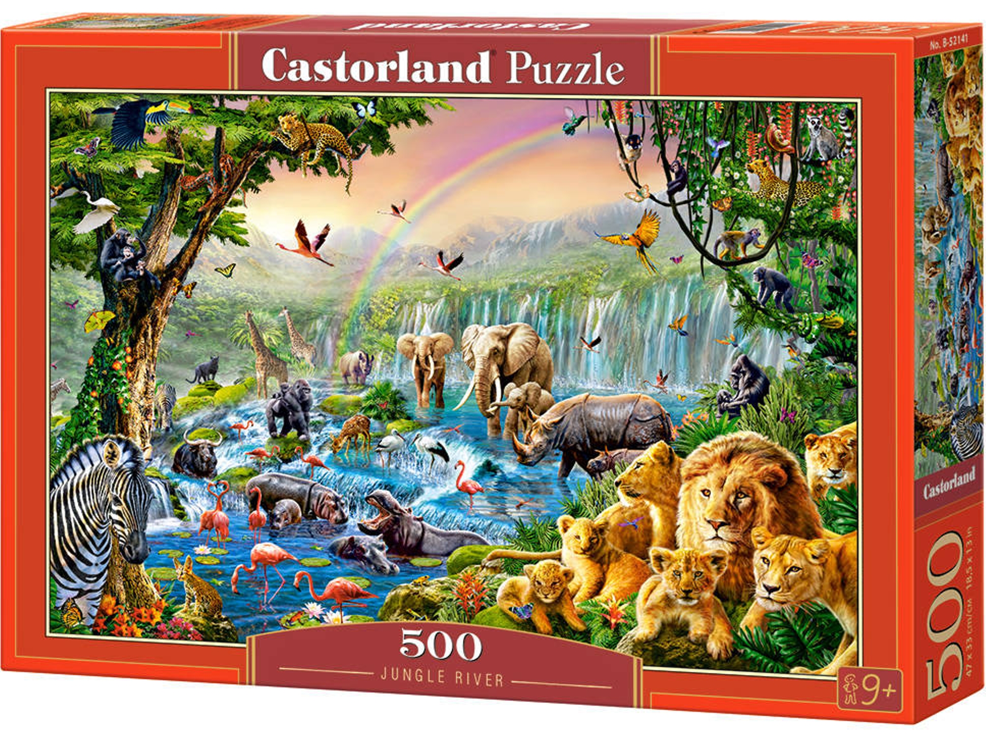 Puzzle CASTORLAND Jungle River (500 Piezas)