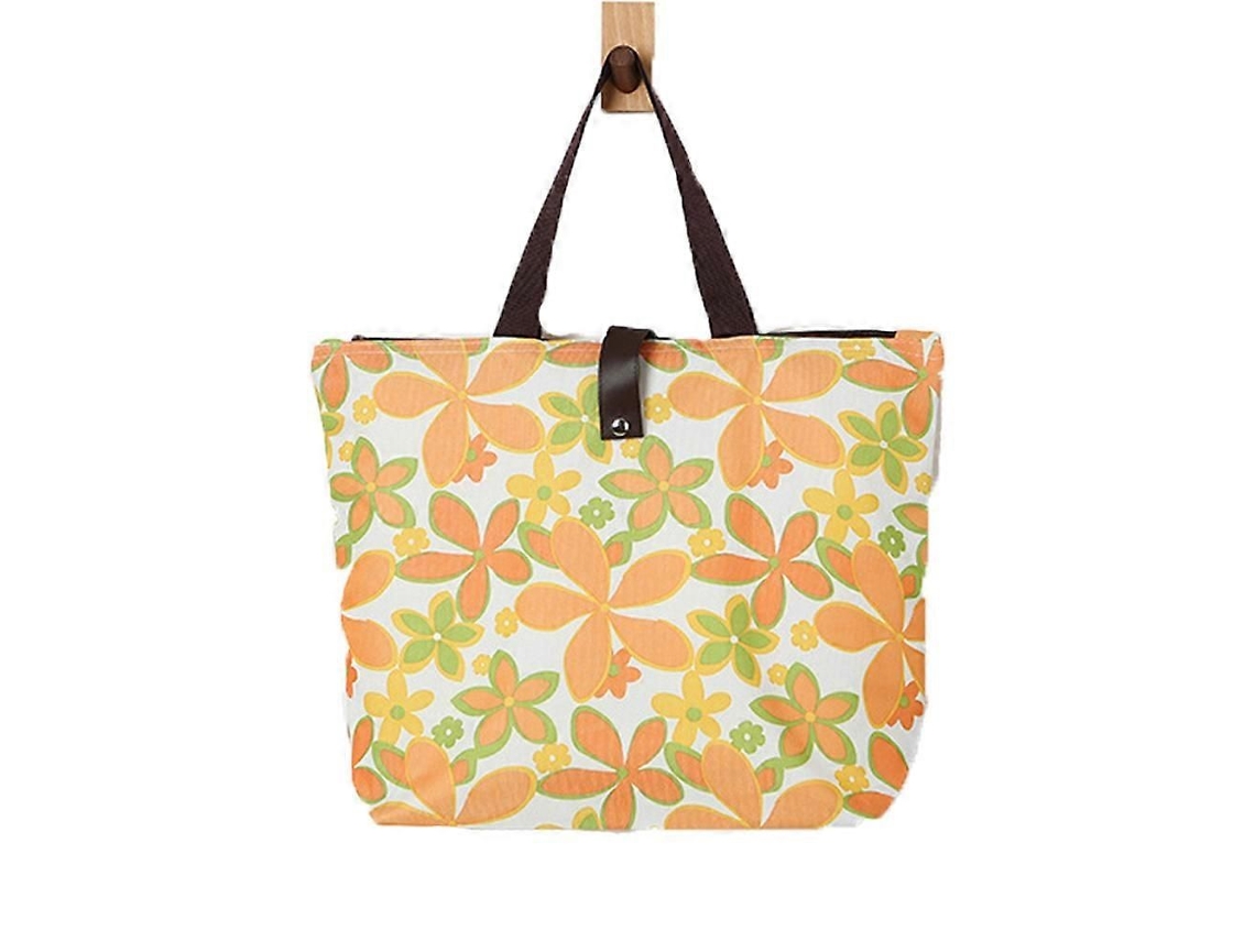 Bolsa de la compra portátil de tela Oxford, impermeable y plegable. GOKOCO