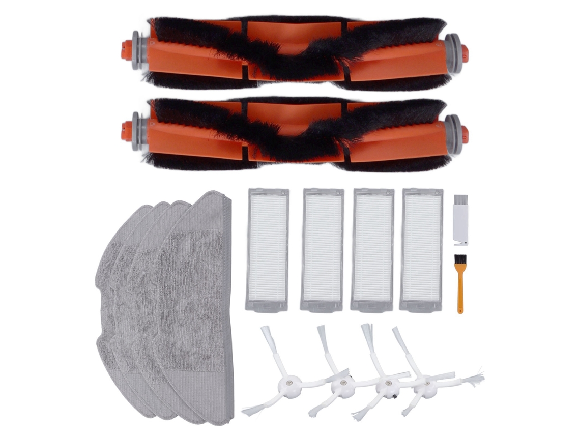Kit De Filtro De Cepillo De Repuesto Para Aspiradora Robot Mi Mjstl Mjst1s 2 Lite 2 Pro