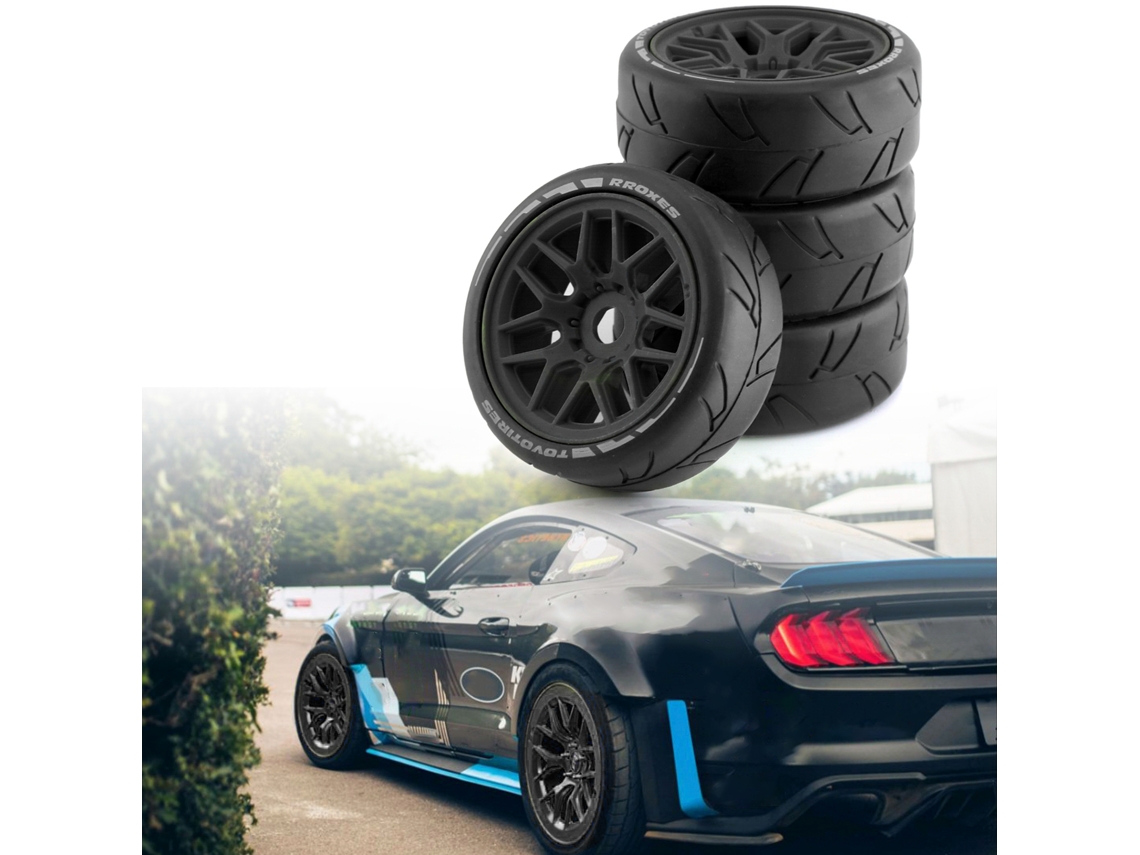 Neumáticos Para Coches Teledirigidos Todoterreno 103*40*80mm 4 Piezas Para Arrma Redcat Team Losi Kyosho 1/8
