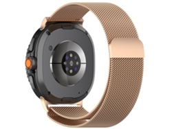 Correa para Samsung Galaxy Watch 8/Watch 8 Classic Milanese Magnetic Metal Brazalete Gertiz (Oro Rosa)