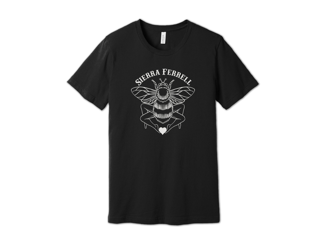 Camiseta unisex para adultos Sierra Ferrell Bee Rockinstone, la más vendida. Talla: XXL
