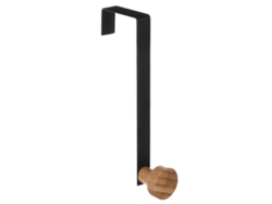 Percha De 1 Cabeza De Bambú Y Metal Negro 5 FIVE SIMPLY SMART