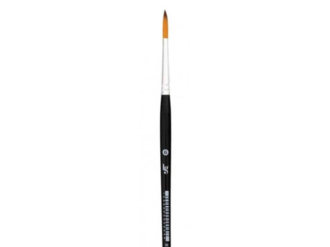 Cepillo Sintético Redondo LG Nº6 83019