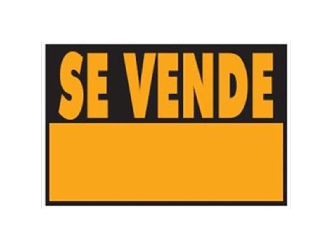 Cartel se vende 30x21 cm