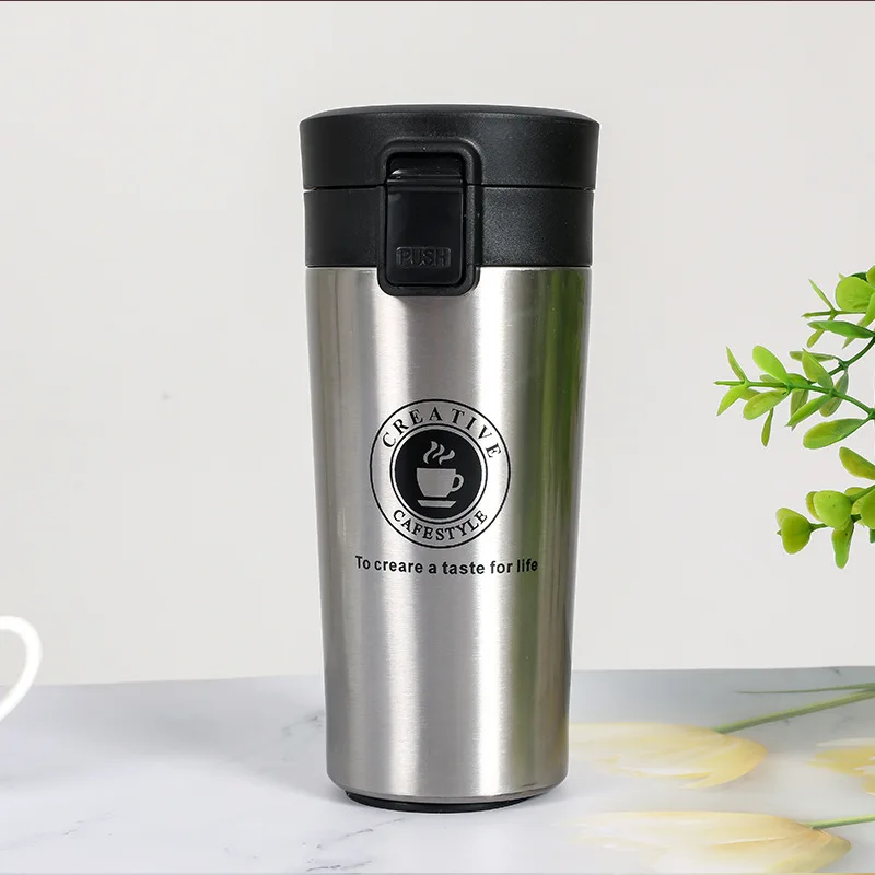 Caneca Térmica/garrafa Térmica/copo Isolante Para Carro Em Aço Inoxidável (prata, 510 Ml), Caneca Dupla Função Para Manter Alimentos Quentes E Frios.