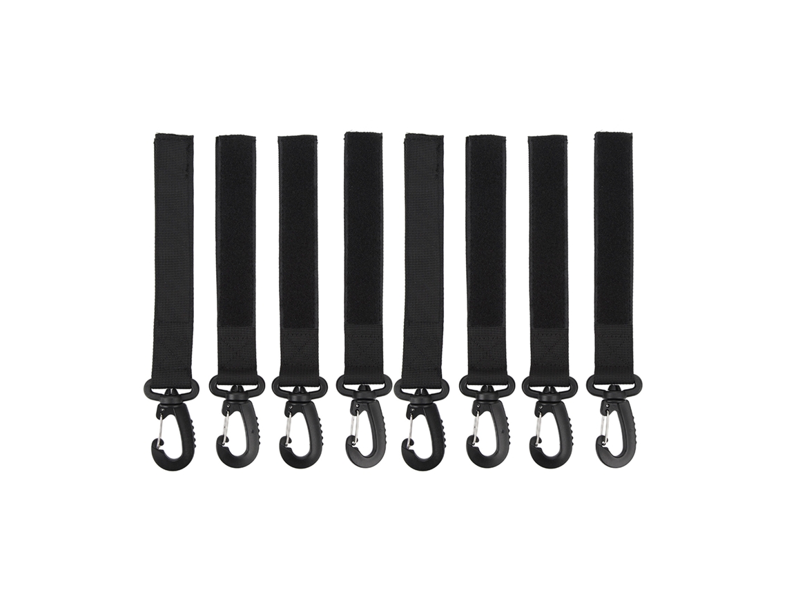 8 Soportes De Nailon Y Plástico Para Remos De Kayak Con Correas Portátiles Para Remos De Barco Y Kayak