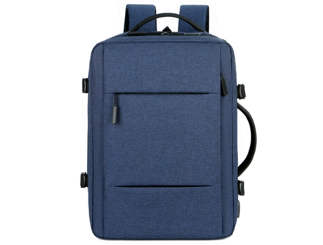 Mochila de mano, mochila de viaje expandible Mochila impermeable Mochila para computadora portátil para hombres-azul