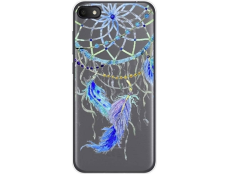 Carcasa Alcatel 1V 2019 TUMUNDOSMARTPHONE Dibujos Transparente Multicolor