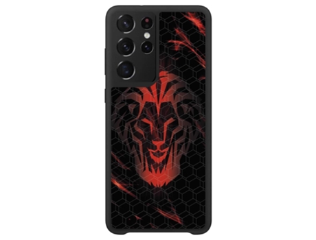 Funda Móvil Ultra Oficial Athletic Club para Samsung Galaxy S22 Ultra PHONECASES3D Piel Sintética Negro