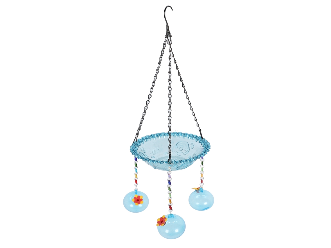 Comedero colgante para pájaros, multifuncional, innovador, ligero, de gran espacio, para jardín al aire libre, G