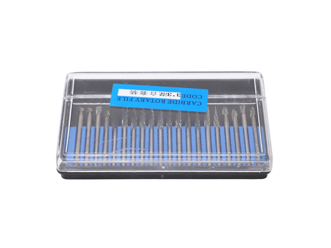 Juego De 20 Brocas Rotativas De Acero De Tungsteno De 3 Mm Para Carpintería Y Pulido.