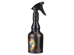 Botella De Pulverización Reutilizable Vintage De 650ml Para Peluqueros Herramienta De Peluquería (negro)