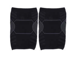 Jinwei - Rodilleras elásticas de nailon trenzado (2 unidades) para protección en deportes al aire libre, talla XL (para hombre y mujer)