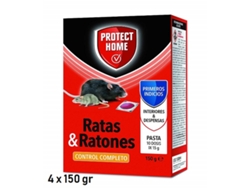 Proteger pasta venenosa doméstica para ratos e camundongos em pacote de isca fresca Brodifacum 4 x 150 Gr SBM
