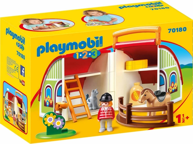 PLAYMOBIL 1.2.3 70180 conjunto de Juguetes