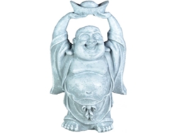 Pieza Decorativa ZEN'LIGHT Risos (Gris - 8x6x12 cm - Resina)