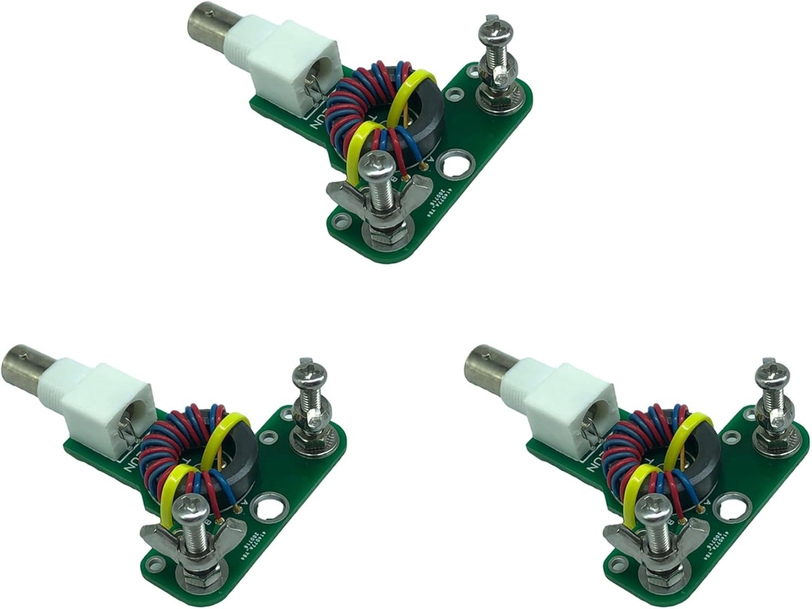 Juego De 3 Antenas Dipolo De Onda Corta Hf 4:1, Mini Balun Impermeable Barron