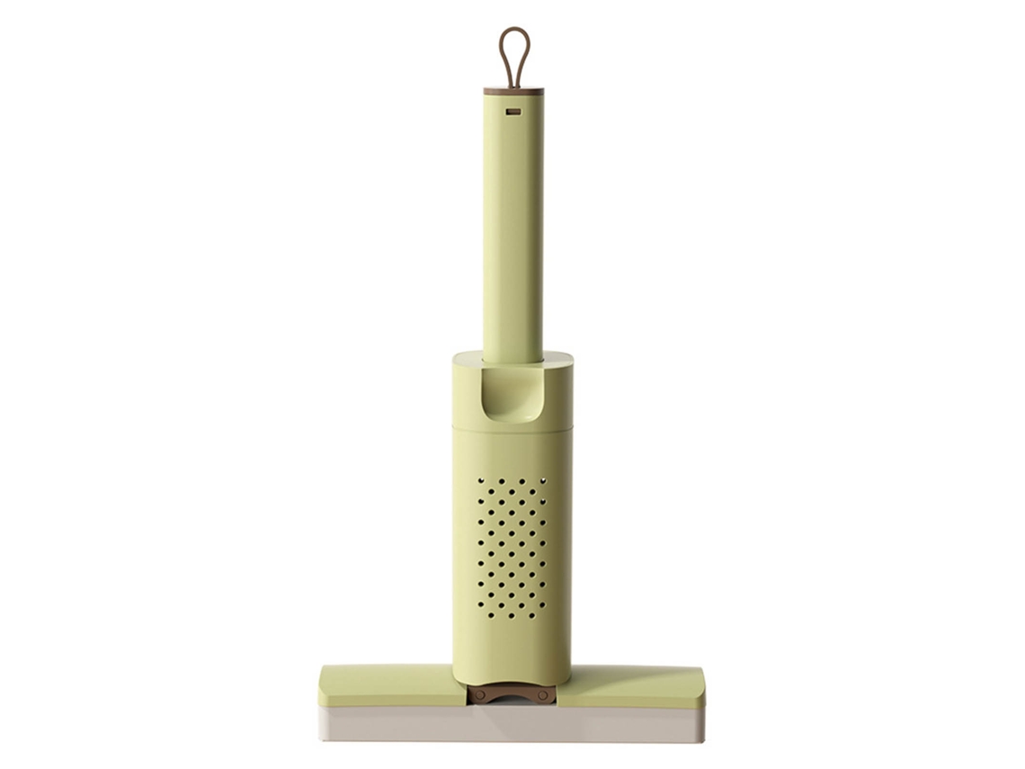 Fregona de plástico manos libres, ligera y eficiente, para uso doméstico, ideal para sala de estar, dormitorio y espacios pequeños.