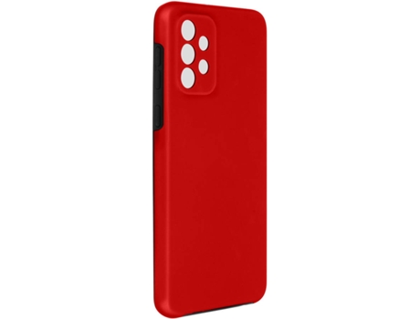 Carcasa y Protector Samsung Galaxy A72 AVIZAR Protección Trasera Rígida Rojo