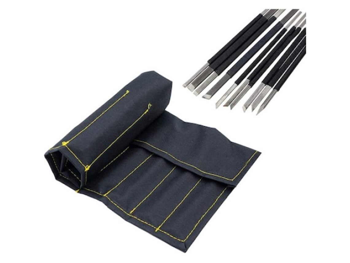 Kit de herramientas para manualidades, bolsa con ruedas, acero de alta calidad, fácil de manejar, organizador multiusos, ojales para herramientas