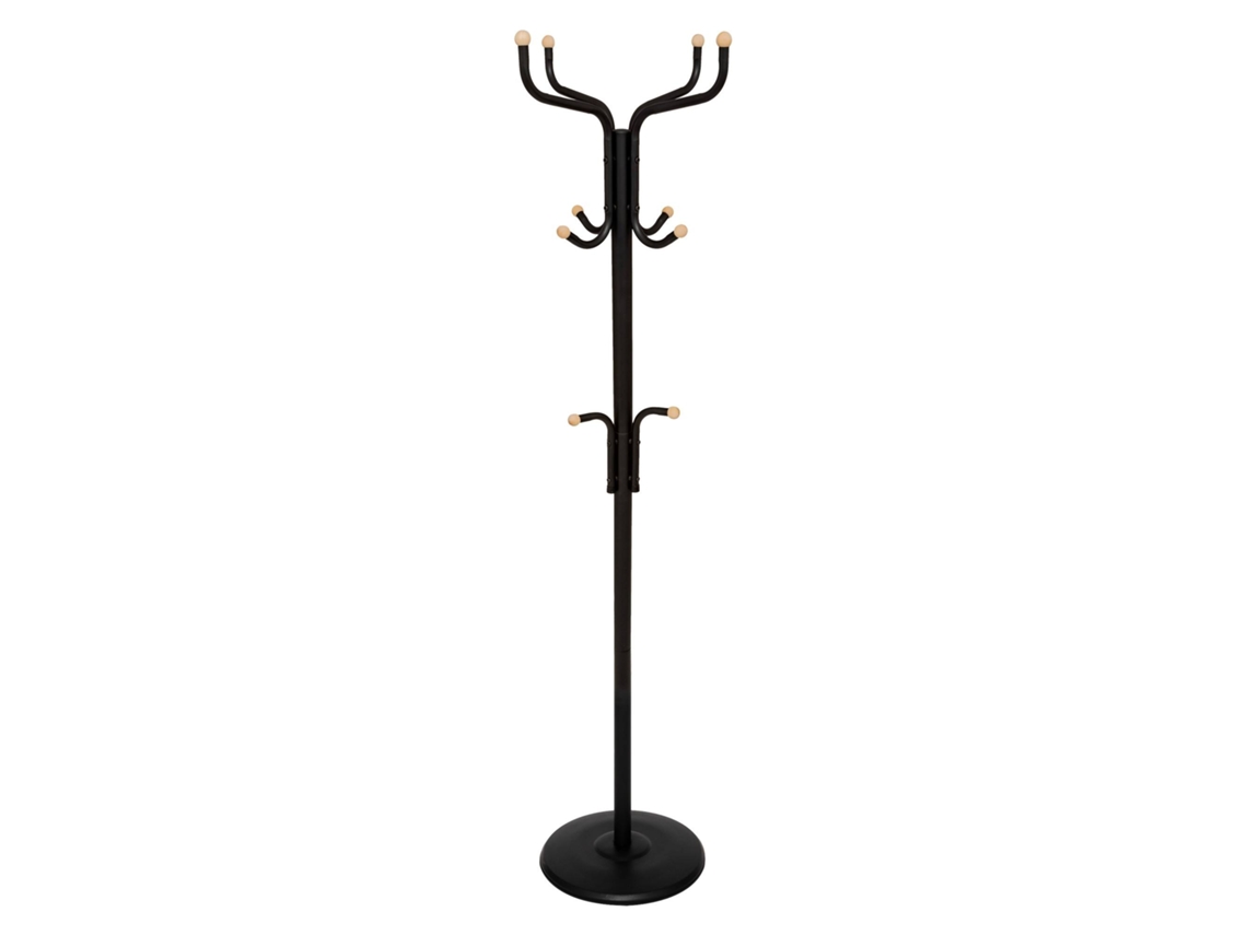 Percha con 11 Ganchos en Metal con Bolas de Madera FIVE
