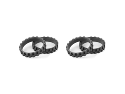 4pcs Tires For Irobot Roomba Wheels 500 600 700 800 And 900 Series Anti-slip, Great Adhesion And Easy Assembly