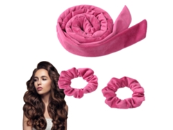 Rulos Sin Calor Con Lazo Para Rizos Al Dormir, Diadema Para Cabello Rizado, No Daña El Cabello.
