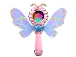 Ats-varita Iluminada Led Con Música Varita Princesa Juguete Para Niñas Accesorio De Juego Fiesta Regalo