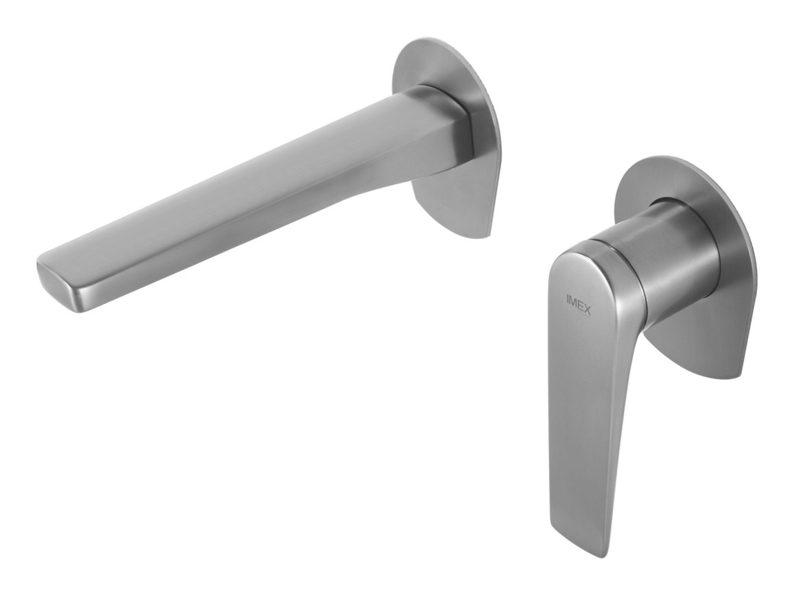 Grifo monomando MIce empotrado para lavabo de Acero Inox MICE COLLECTION