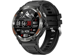 Reloj inteligente para hombre con monitor de actividad física, pantalla táctil de 1,53 pulgadas, resistente al agua hasta 3 atm, Bestvite