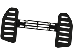 Juego De Pedales Ajustables Harilla Para Bicicletas Eléctricas, Pedal Delantero Ensanchado, Fácil Instalación,