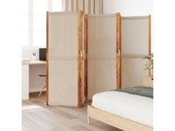 Biombo Divisor | Biombo Separador | Separador De Ambientes De 5 Paneles Gris Taupe 350x180 Cm