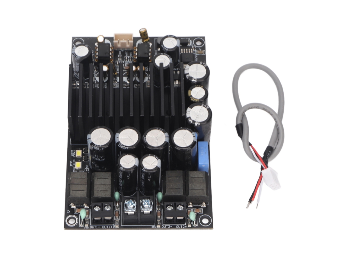Placa De Amplificador De Potência Digital Hifi Tpa3255 Classe D 2.0 Canais 600w Módulo Estéreo
