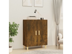 Lovely Home Aparador 70X34X90 Cm Madera Procesada Color Roble Ahumado