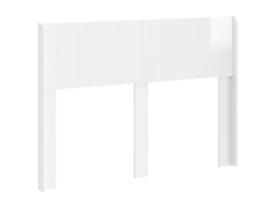 Vidaxl Cabecero Blanco Brillante Pb