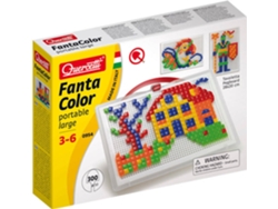 Juego Educativo QUERCETTI Pegs Fantacolor Transportable Gra Rect 300 pz (Edad Mínima: 3 Años - 31,4 x 5,9 x 23,4 cm)
