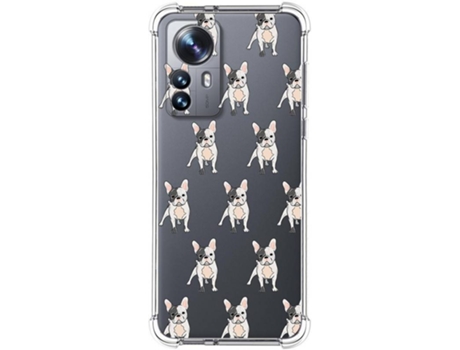 Carcasa para Xiaomi 12 Pro 5G TUMUNDOSMARTPHONE Dibujos Antigolpes Perros 12 Multicolor