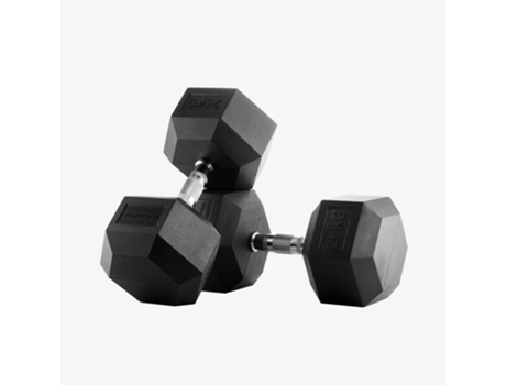 Mancuernas hexagonales de 25kg BEHUMAX