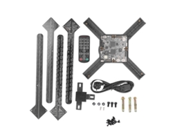 Kit de placa de pruebas con sensor de temperatura y humedad y componentes electrónicos