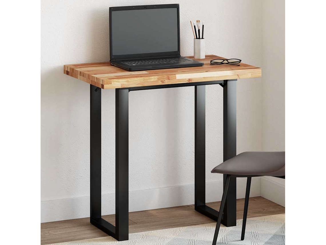 Tablero de mesa | Tablero de escritorio | Superficie de mesa rectangular 100x50x4 cm Madera maciza de acacia